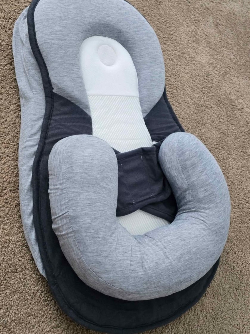 Gray Infant Support Pillow for VR, AR & Accessories